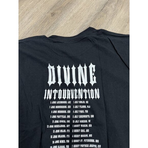 Vintage Y2K Slayer Divine Intourvention Band Tee Skull Bones Concert Tour Promo - Picture 11 of 16